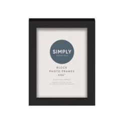 Simply Everyday 4 X 6" Block Frames 3pk - Black 5 Simply Everyday 4 X 6" Block Frames 3pk - Black -Home Furnishings Store 278309 3pk simply everyday block frames 4x6 black 2