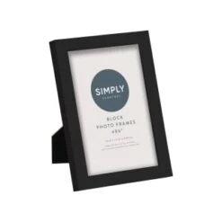 Home Furnishings Store -Home Furnishings Store 278309 3pk simply everyday block frames 4x6 black 3