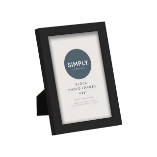 Simply Everyday 4 X 6" Block Frames 3pk - Black 2 Simply Everyday 4 X 6" Block Frames 3pk - Black - Image 2