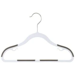 B&M Addis Children's Non-Slip Hangers 10pk - Multi Colour -Home Furnishings Store 333090 addis 10pk childrens non slip hangers boys 4