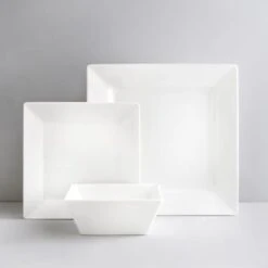 B&M Square Dinner Set 12pc
