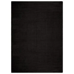 B&M Ribbed Tea Towels 4pk - Black -Home Furnishings Store 364862 4pk ribbed tea towels black 2