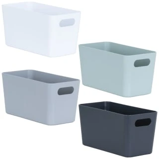 Soho Storage Tub 10 X 30 X 10cm - White 2 Soho Storage Tub 10 X 30 X 10cm - White - Image 2