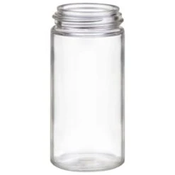 B&M Set Of 4 Glass Spice Jars With Bamboo Wood Base -Home Furnishings Store 394437 set of 4 glass spice jars with bamboo wood lid and base 4