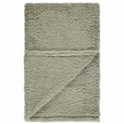 B&M Simply Two Tone Teddy Throw - Sage 7 B&M Simply Two Tone Teddy Throw - Sage -Home Furnishings Store 394928 simply plain teddy throw sage