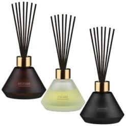 B&M Spa Reed Diffuser 100ml - Unwind -Home Furnishings Store 395418 395419 395423 100ml spa reed diffuser group 2 1