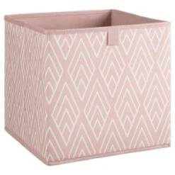 New Products 5 Lokken Printed Storage Cubes 2pk - Pink Diamond