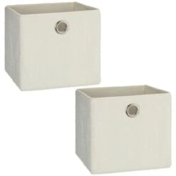 New Products -Home Furnishings Store 395965 2pk teddy lokken storage cubes cream 2