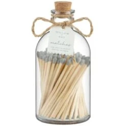 Home Furnishings Store 7 B&M Willow & Bay Matches 120pk - Grey